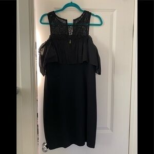 Trina Turk black evening dress.